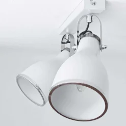 Spotstrahler BJORN GREY in Grau 2-flmg