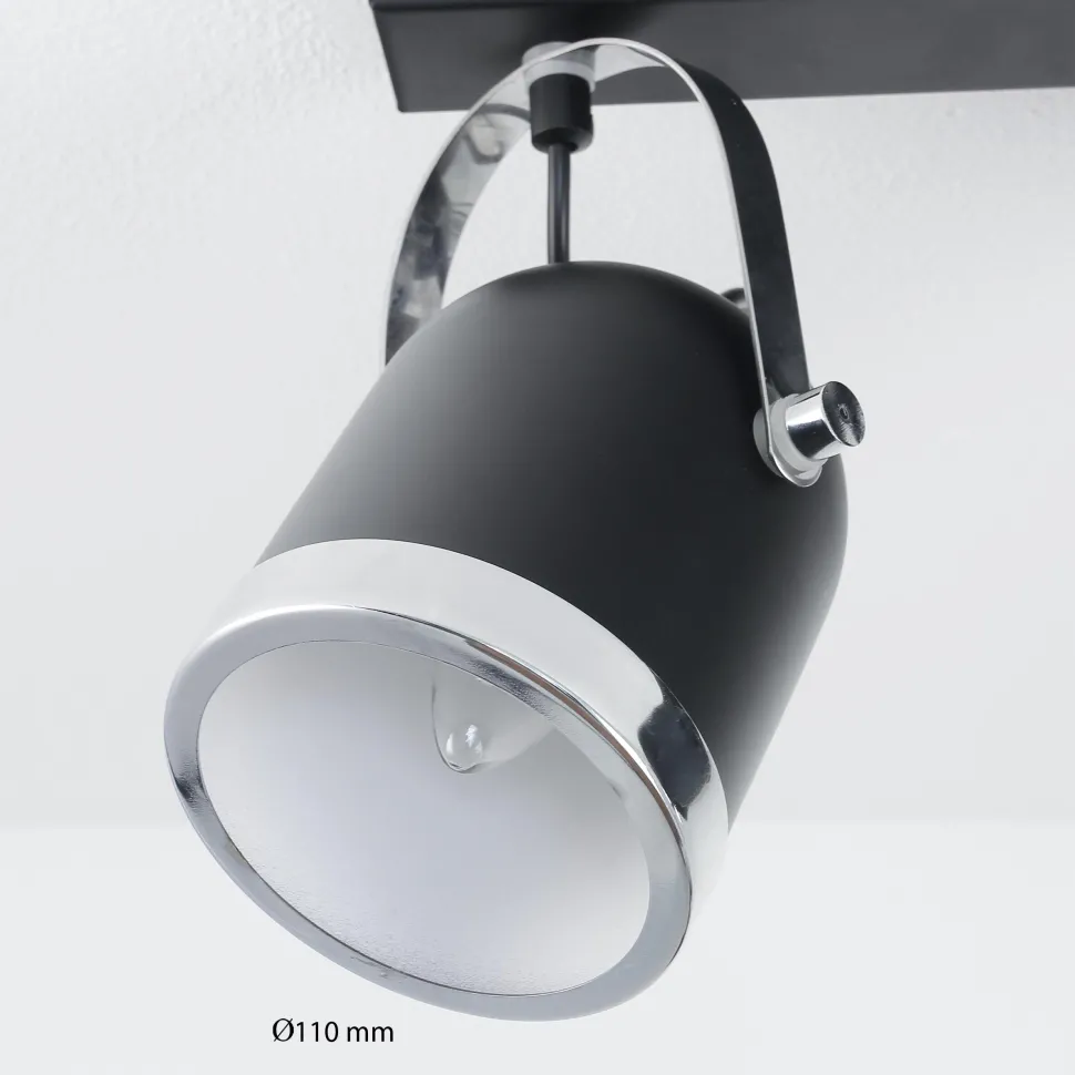 Spotstrahler NEO in Schwarz 2-flmg