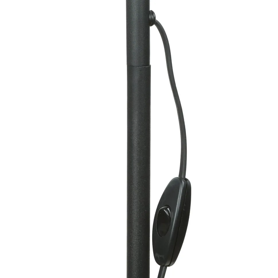 Standleuchte Maja Schwarz Modern