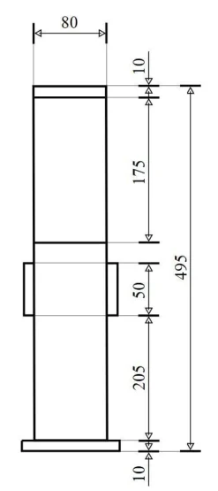 Steckdosenleuchte Bonn für Aussen