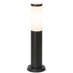 Stehlampe Außen Schwarz Weiß H:45cm IP44 blendarm