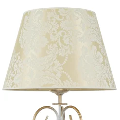 Stehlampe GANARA 158cm Barock Muster Shabby Gold