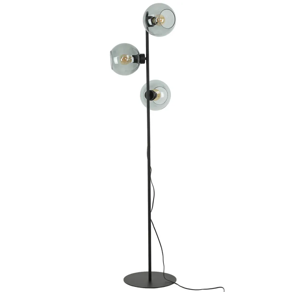 Stehlampe KALETE in Graphit 160cm Wohnzimmer Lampe
