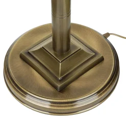 Stehlampe MARLOW in Messing antik 170cm Wohnzimmer