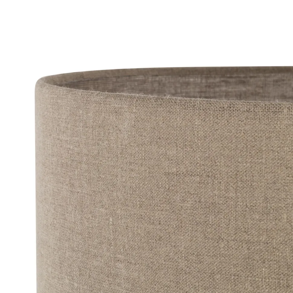 Stehleuchte 165 cm Ø 50 cm Metall Jute E27 MARINUS