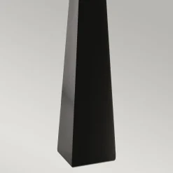 Stehleuchte 181 cm Schwarz Weiß E27 Metall Stoff Modern