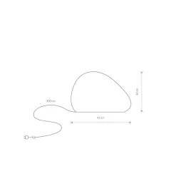 Stehleuchte außen IP44 Weiß E27 30 cm Dekolicht