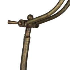 Stehleuchte Bronze Antik Echt-Messing Oslo