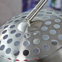 Stehleuchte Ø34cm Retro elegant verstellbar Chrom