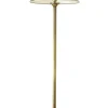 Stehleuchte in Messing antik 155cm PENELO Lampe