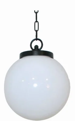 Stilvolle Außenleuchte MELANTHA Schwarz Weiß