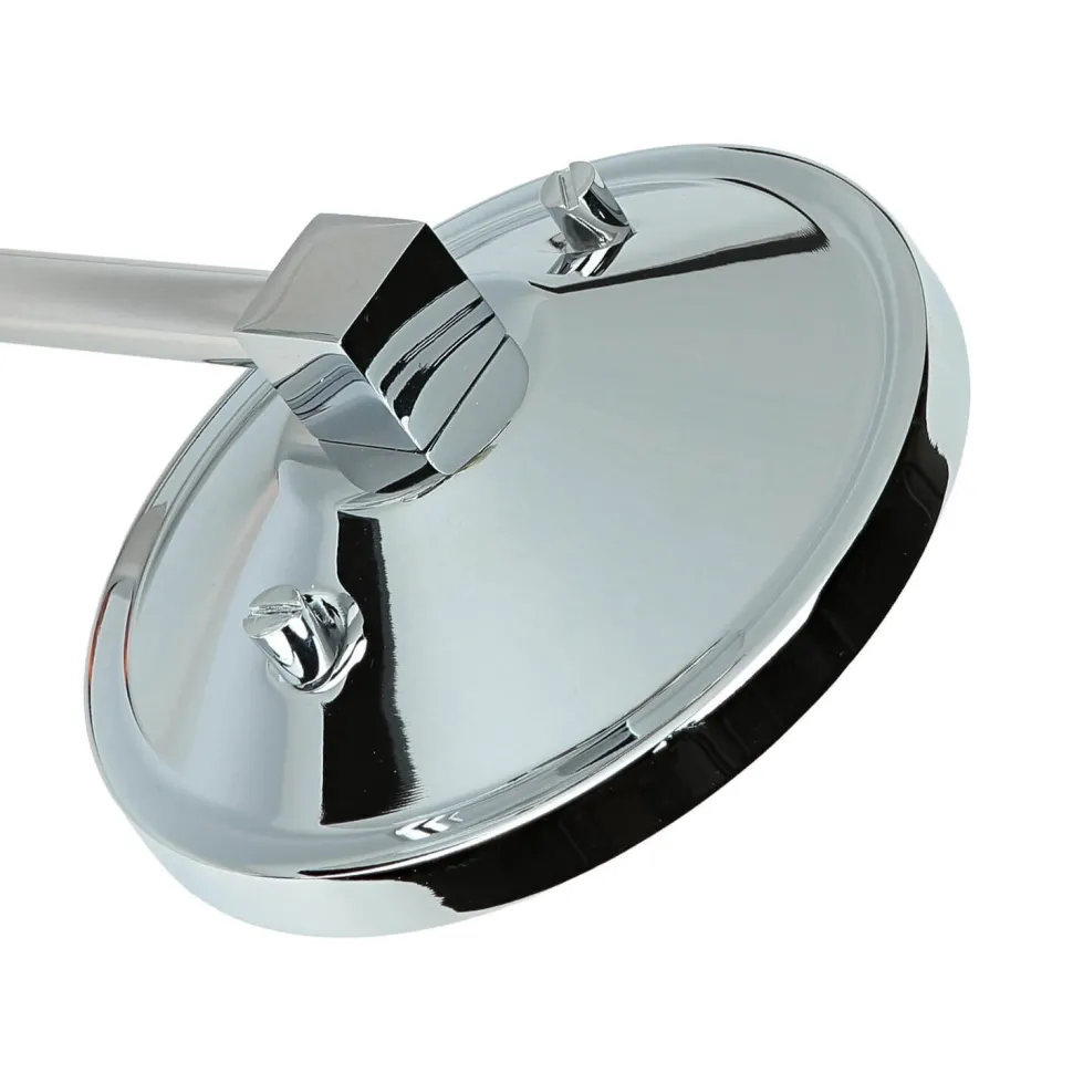 Stilvolle Badleuchte mit LED IP44 Riffelglas COSTILLA