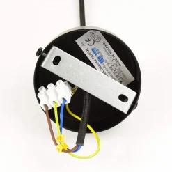 Stilvolle Pendellampe Schwarz Retro Schirmform