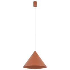 Stilvolle Pendelleuchte Metall GU10 Ø35 cm Terrakotta