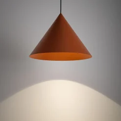 Stilvolle Pendelleuchte Metall GU10 Ø35 cm Terrakotta