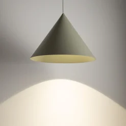 Stilvolle Pendelleuchte Metall Salbei Grün GU10 Ø35 cm