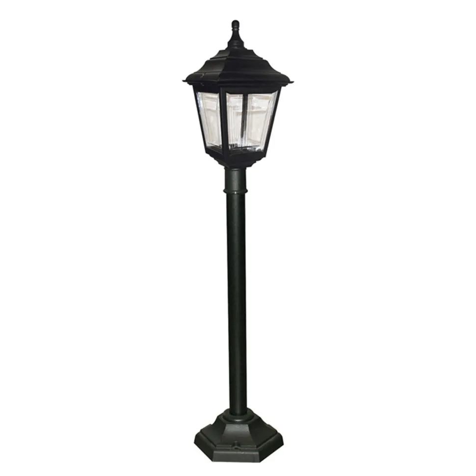 Stilvolle Vintage Lampe Garten Schwarz 116cm LANCE
