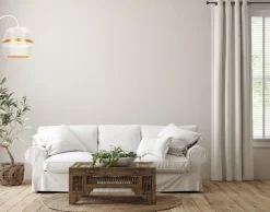 Stilvolle Wandleuchte Metall Weiß Gold H:25 cm E27