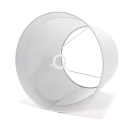 Stoff Lampenschirm Stehlampe Grau E27 WILLOW