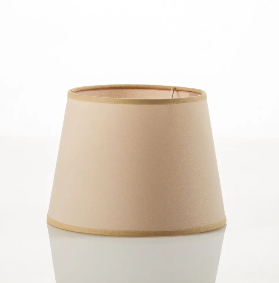 Stoff Lampenschirm Tischleuchte Ø19,5cm für E14