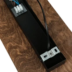 Stoffschirm Deckenleuchte AWINION in Grau 3-flmg