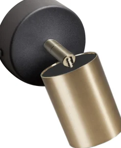 Strahler EYE Messing Schwarz Lampe Spot Leuchte