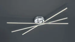 Stylische LED Deckenlampe Metall B:100 cm 9 W dimmbar