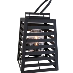 Tischlampe außen mit Kabel 60 cm hoch IP44 E27 SIGNE