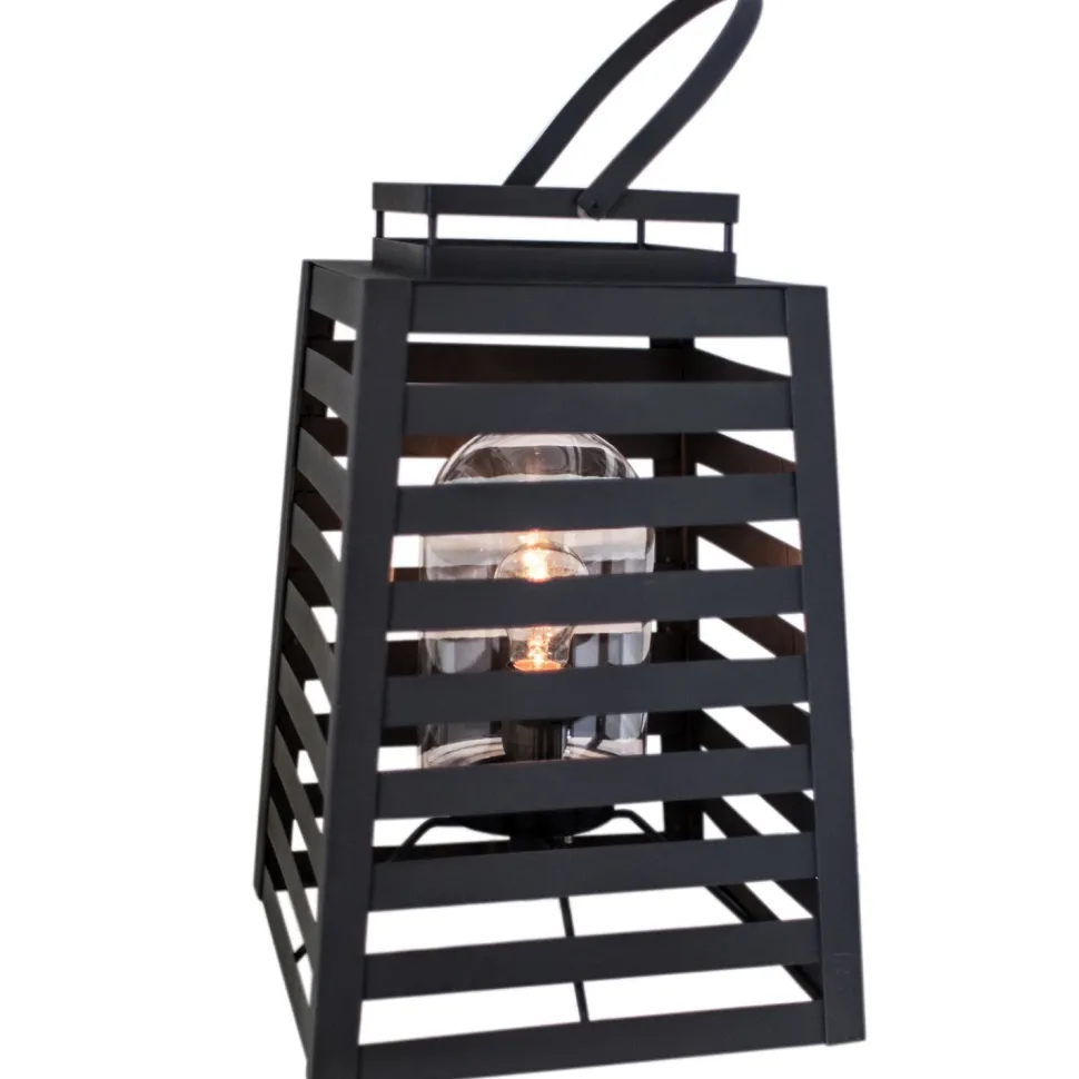 Tischlampe außen mit Kabel 60 cm hoch IP44 E27 SIGNE