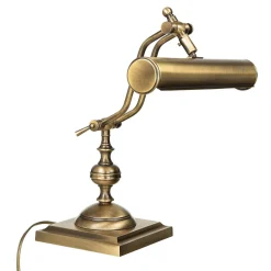 Tischlampe Bronze aus Echt-Messing Premium