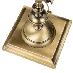 Tischlampe Bronze aus Echt-Messing Premium