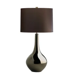 Tischlampe BRUNI Bronze Metallic H:74cm Lampe