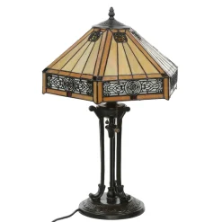 Tischlampe FARFALLA 4 H:59cm Tiffany Wohnzimmer