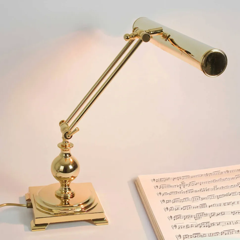 Tischlampe 24K Gold aus Messing Premium