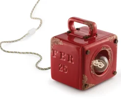 Tischlampe Keramik B: 15,5 cm 20 cm hoch E27 eckig