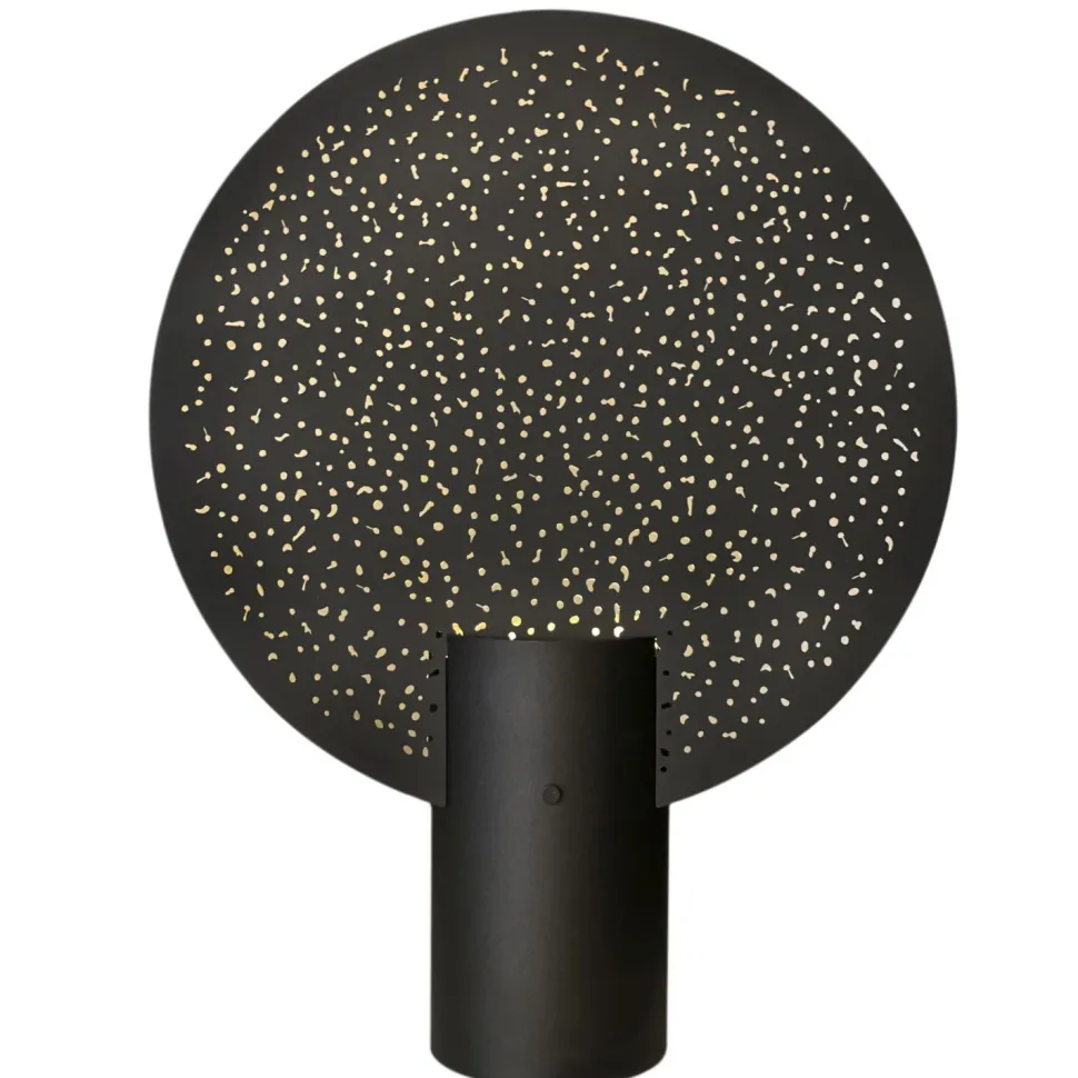 Tischlampe Metall Schwarz 50 cm für E27 dekorativ