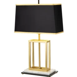 Tischlampe Modern Design 74 cm hoch Wohnzimmer