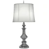Tischlampe RONIA Nickel Antik H:84cm Bodenlampe