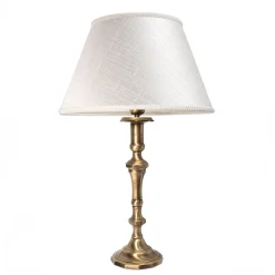 Tischleuchte Abat Weiß