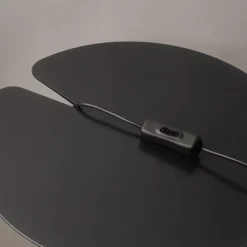 Tischleuchte Aluminium Glas LED Ø 20 cm 27,2 cm in Gold