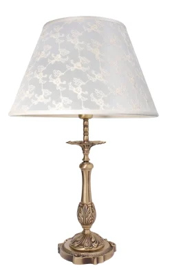 Tischleuchte Angelica Weiß