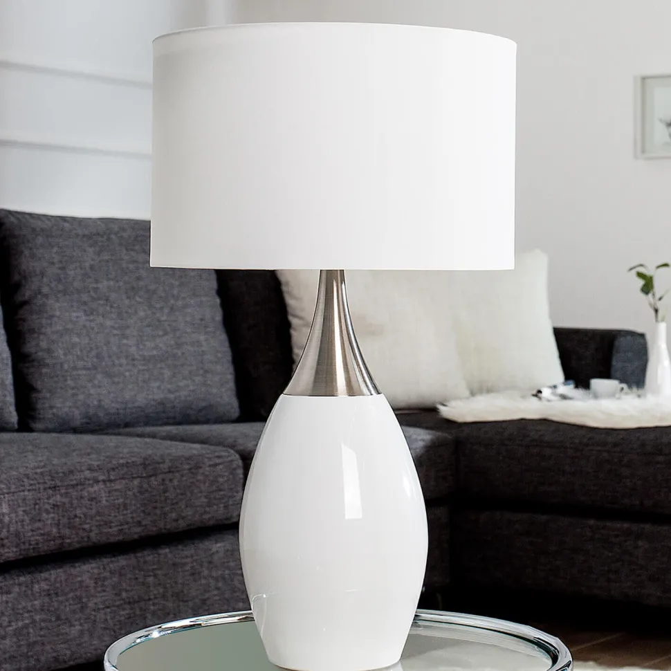 Tischleuchte Ø30cm Klassisch elegant