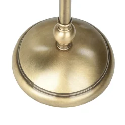 Tischleuchte in Bronze Hell aus echtem Messing