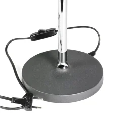 Tischleuchte in Graphit Ø35cm H:47cm Lampe LORSAN