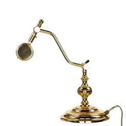 Tischleuchte 24K Gold aus Messing Premium