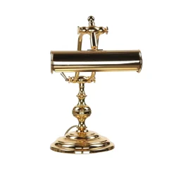 Tischleuchte 24K Gold aus Messing Premium