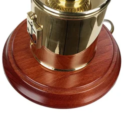 Tischleuchte Messing Maritim H:30cm extravagant