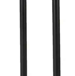 Tischleuchte Metall 45 cm GU10 Schwarz verstellbar