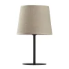 Tischleuchte Nachttisch Stoff Schirm 41,5 cm Modern