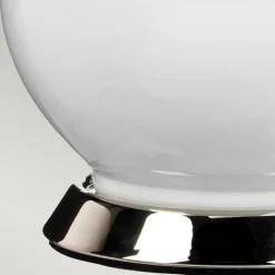 Tischleuchte Weiß Gelb Keramik Stoff E27 64 cm Retro WINTA